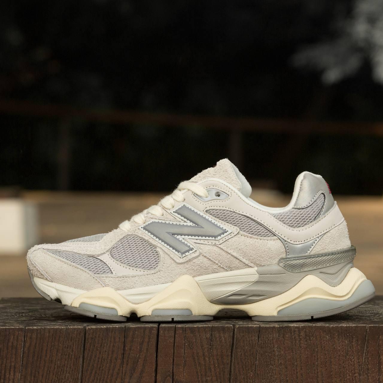 Жіночі спортивні кросівки New Balance 9060 Grey Lilac (сірі) демісезонні стильні кроси 1775 Нью Беленс vkross