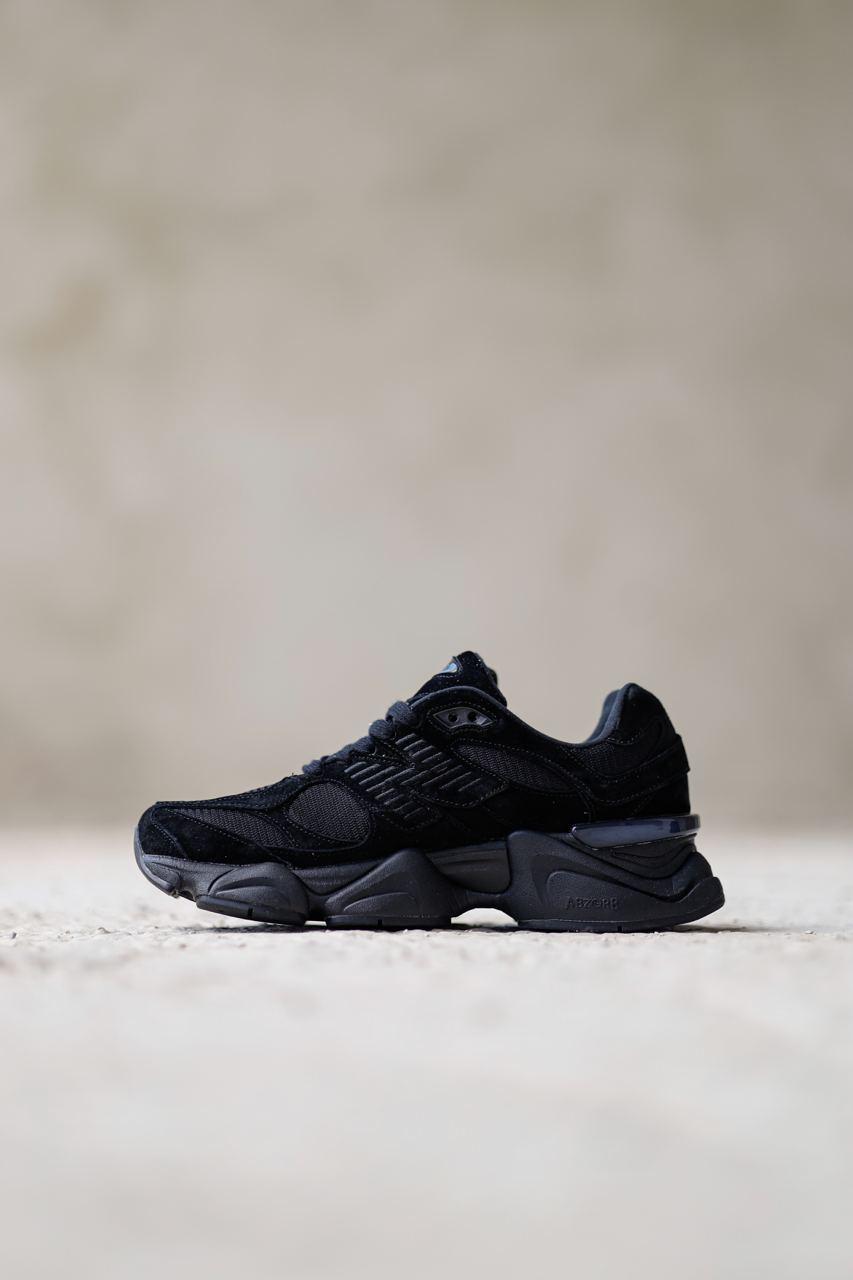 Чоловічі спортивні кросівки New Balance 9060 Black (чорні) демісезонні стильні кроси 03064 Нью Беленс vkross