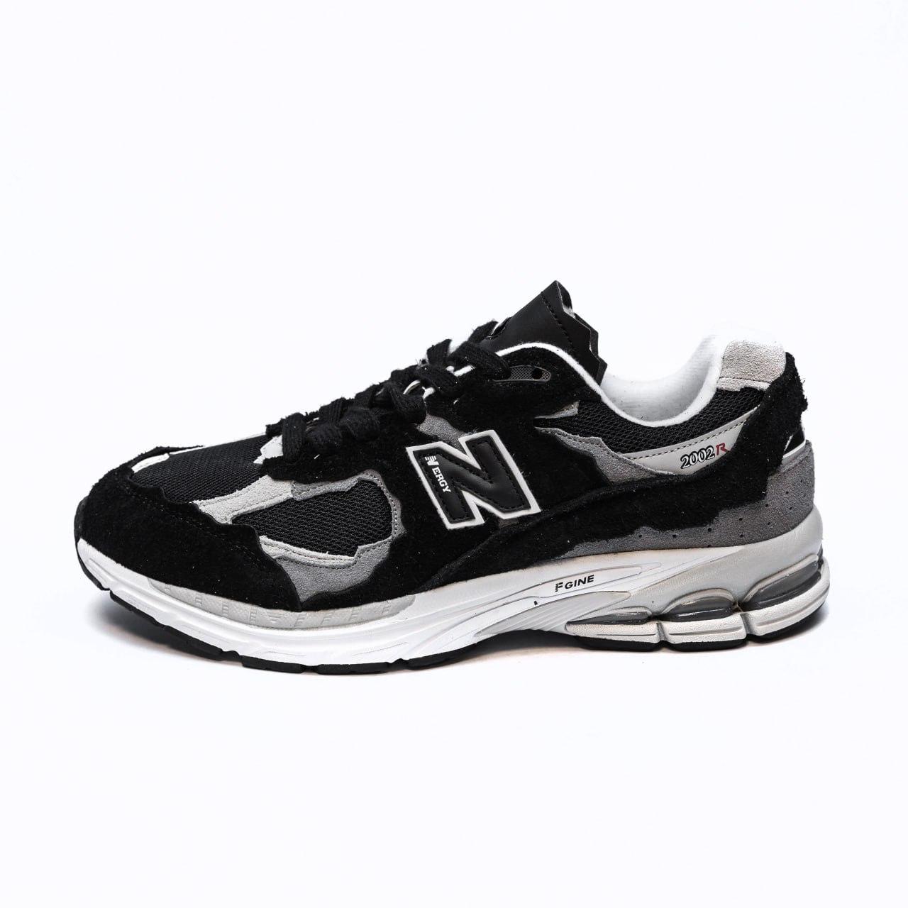 Чоловічі кросівки New Balance 2202R (чорні із сірим) спортивні стильні кроси 2722 Нью Беленс vkross