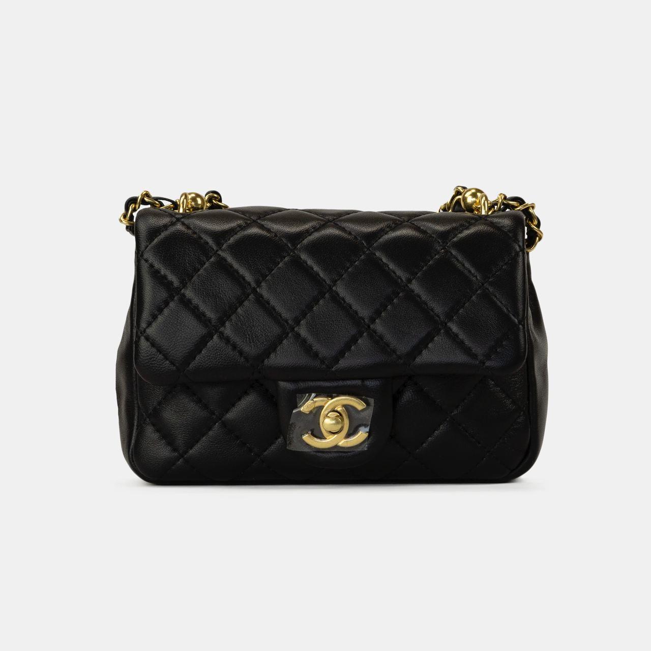 Жіноча сумка Chanel (чорна) красива сумочка для дівчини art0426 vkross, фото 1