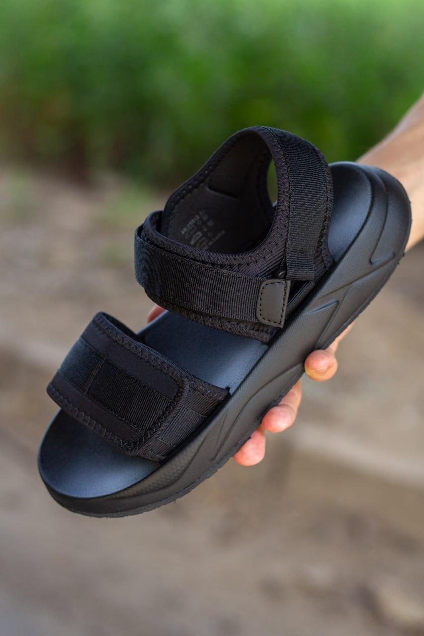 Чоловічі сандалії SANDAL (чорні) модні босоніжки на літо N032 Сандал топ, фото 1