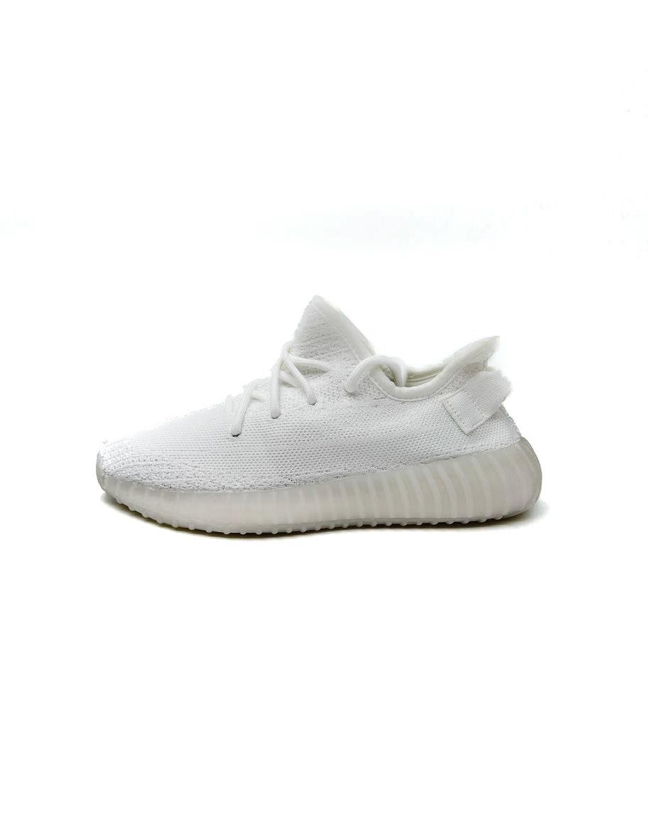 Чоловічі текстильні кросівки Adidas Yeezy Boost 350 White (білі) стильні кроси D404 Адіас vkross, фото 1