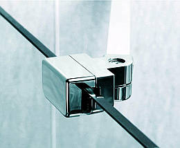 Душові двері Koller Pool KVADRO K100DC 195х100 см розпашні прозоре скло, фото 3