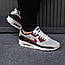 Чоловічі кросівки Nike Air Max 90 (сірі з бордовим) модні спортивні кроси 2729 Найк vkross, фото 8