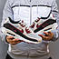 Чоловічі кросівки Nike Air Max 90 (сірі з бордовим) модні спортивні кроси 2729 Найк vkross, фото 5