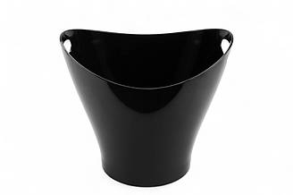 Відро для льоду із полікарбонату чорне 6 л