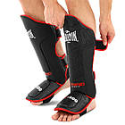 Захист гомілки та стопи для єдиноборств Maraton Hybrid Sports 9792 розмір L Black-Red, фото 2