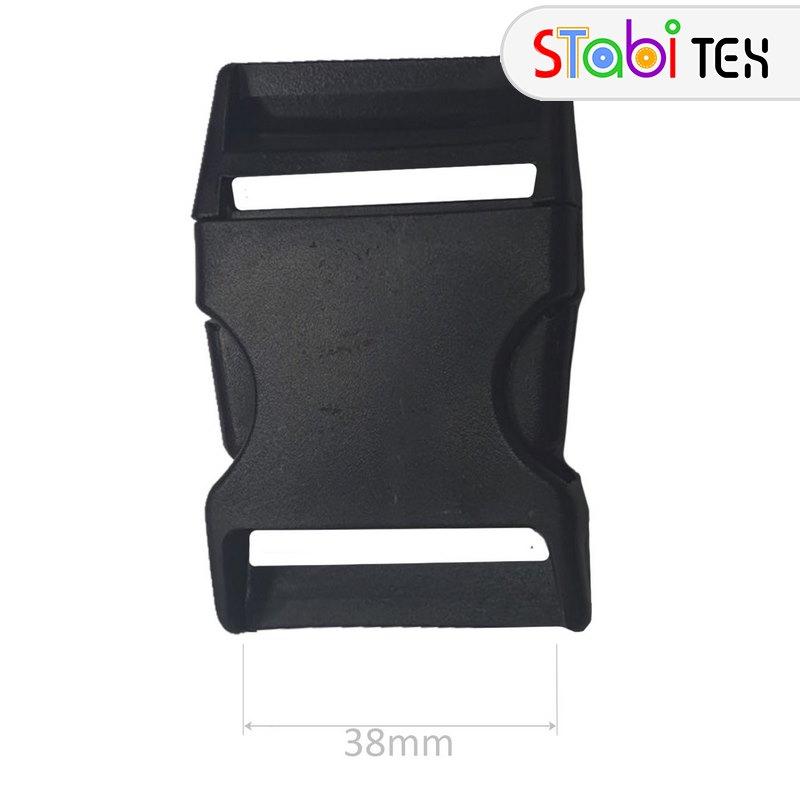 Фастекс (застібка) 38мм №5461 Б (Моблен) Чорний, фото 1