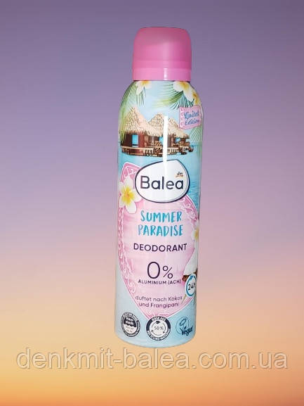 Дезодорант для тіла Літній Рай Balea Summer Paradise Deodorant 200 мл, фото 1