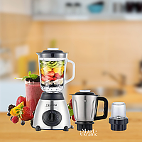Блендер стаціонарний 3в1 з подрібнювачем для м’яса, кавомолкою та скляною чашею 1.5 л Zepline ZP-081