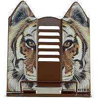 Підставка для книг Kite Tiger 200х260 мм металева (K24-390-4)