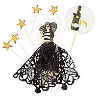 Набір топерів з мастики Леді