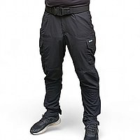 Брюки тактичні 505SQUARE ріп-стоп чорні для поліції та ДСНС