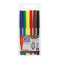 Фломастери ZiBi KIDS Line 6 кольорів (ZB.2801)