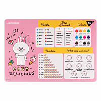Підкладка настільна Yes Line Friends Cony англ. (492259)