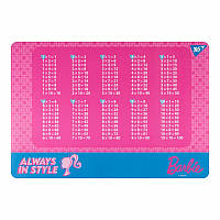 Підкладка настільна Yes Barbie табл. множення (492257)