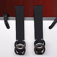 Заколки з логотипом чорні