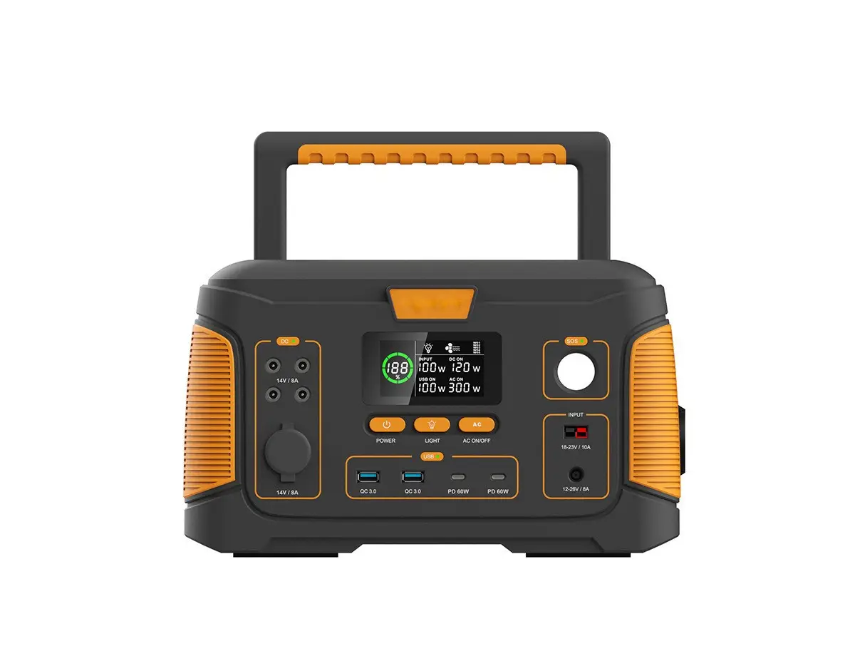 Електростанція портативна з виходами USB/Type-C/DC WX1437 500 W Portable Power Station 140400 мА·год, фото 1