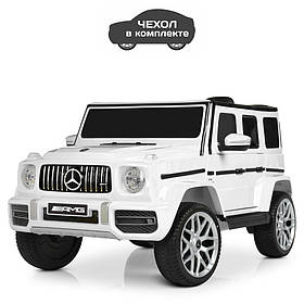 Дитячий електромобіль Джип «Mercedes-G65 AMG» M 4214EBLR-1 білий