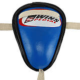 Захист запаху шкіряна (пахова мушля) для тайського боксу TWN PD630 (розміри S-XL), фото 2