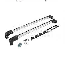 Поперечини на інтегровані рейлінги Toyota Corolla Cross - тип: 2 шт strong на штатні місця колір: сірий