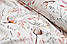 Ранфорс digital з цифровим друком "Бавовна та рожеві гілочки", №5193, фото 4