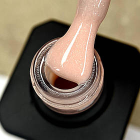 Камуфлююча база для нігтів Rubber Base Nika Zemlyanikina Shine Smile, 15 мл