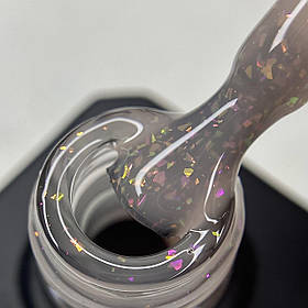 Камуфлююча база для нігтів Rubber Base Nika Zemlyanikina Diamond Beige, 15 мл