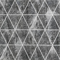 3Д панель самоклейка Сірі Ромби Вінтаж під мармур 700х700х4мм Геометрія декоративна стінова стінова
