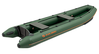 Надувний човен - каное ПВХ Kolibri КМ-390С + книга. Купити надувний човен Колібрі 390 моторний для риболовлі