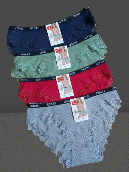 Плавки труси жіночі бавовна стрейч №7726 р.42-44 46 48. Від 6 шт по 39грн., фото 1