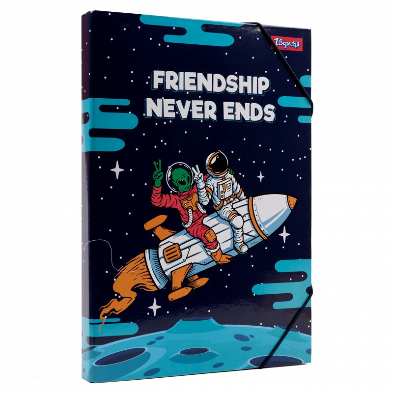 Папка для праці картонна 1 Вересня Space A4 (500233)