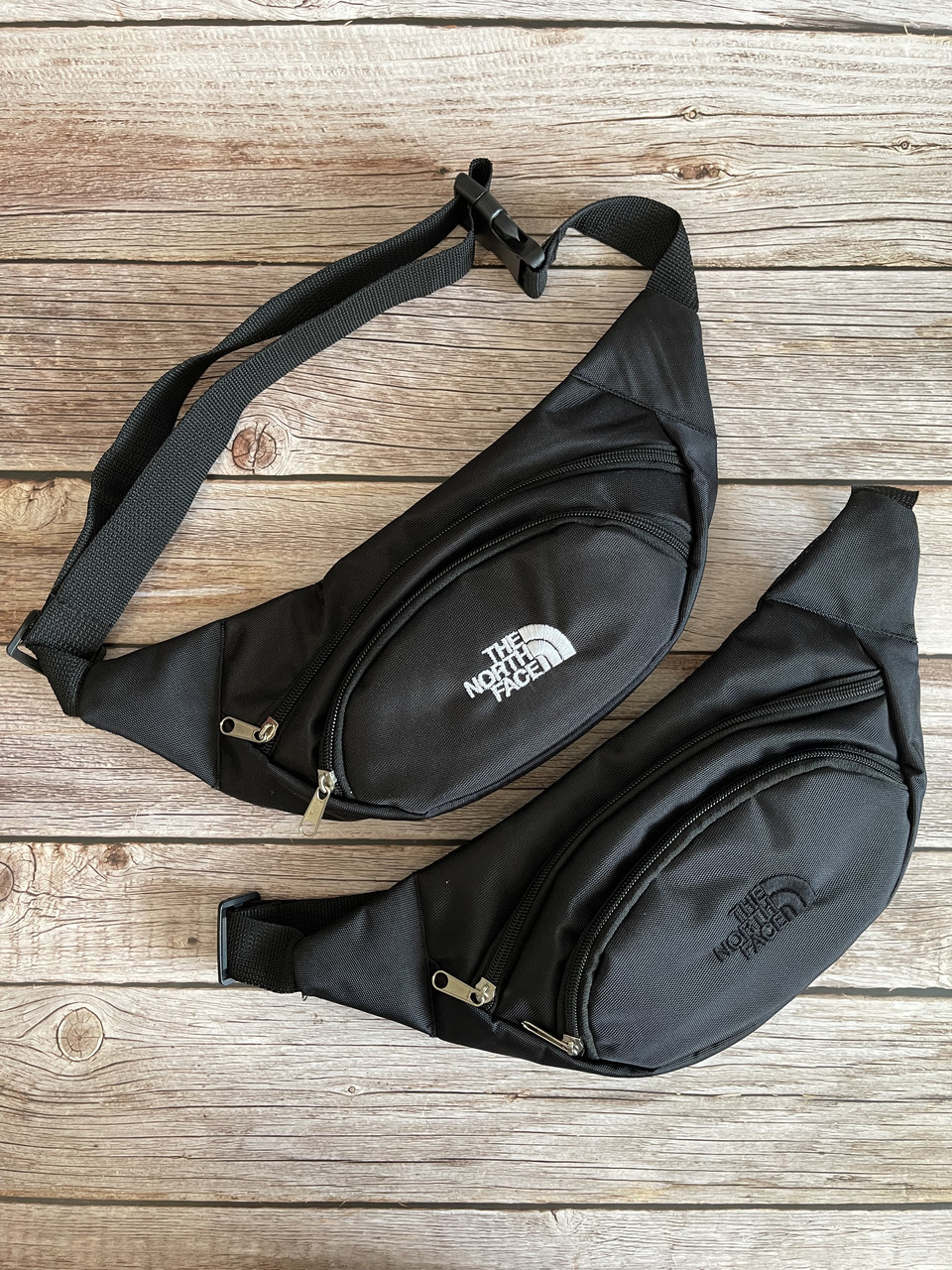 Спортивна сумка на пояс ТНФ The North Face чорна