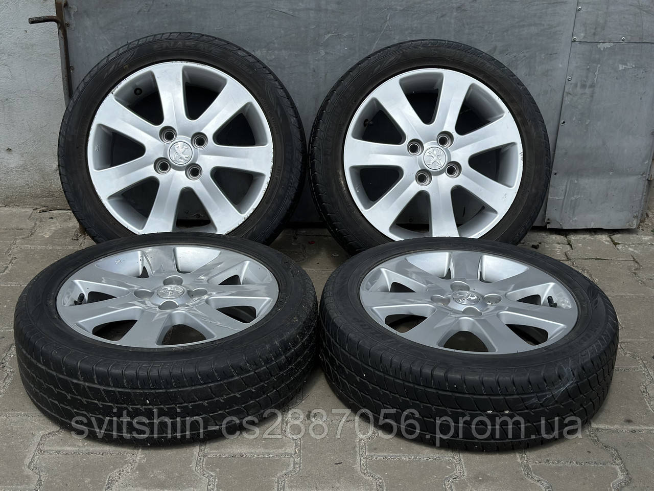 Титани Peugeot iOn 4/100 R15 4J 5J ET35+175/55 +145/65 Falken, фото 1