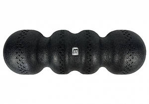 Ролик для йоги EasyFit SlateShaper 45 см чорний