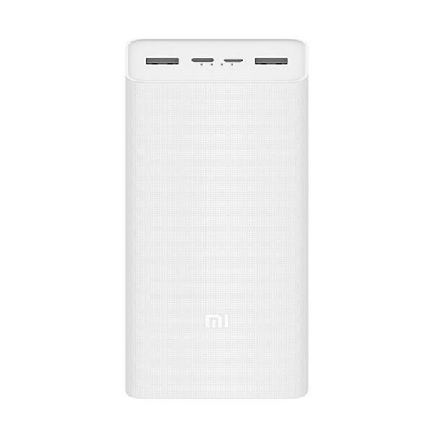 Зовнішній акумулятор (павербанк) Xiaomi Mi 3 30000mAh Quick Charge White