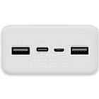 Зовнішній акумулятор (павербанк) Xiaomi Mi 3 30000mAh Quick Charge White, фото 6