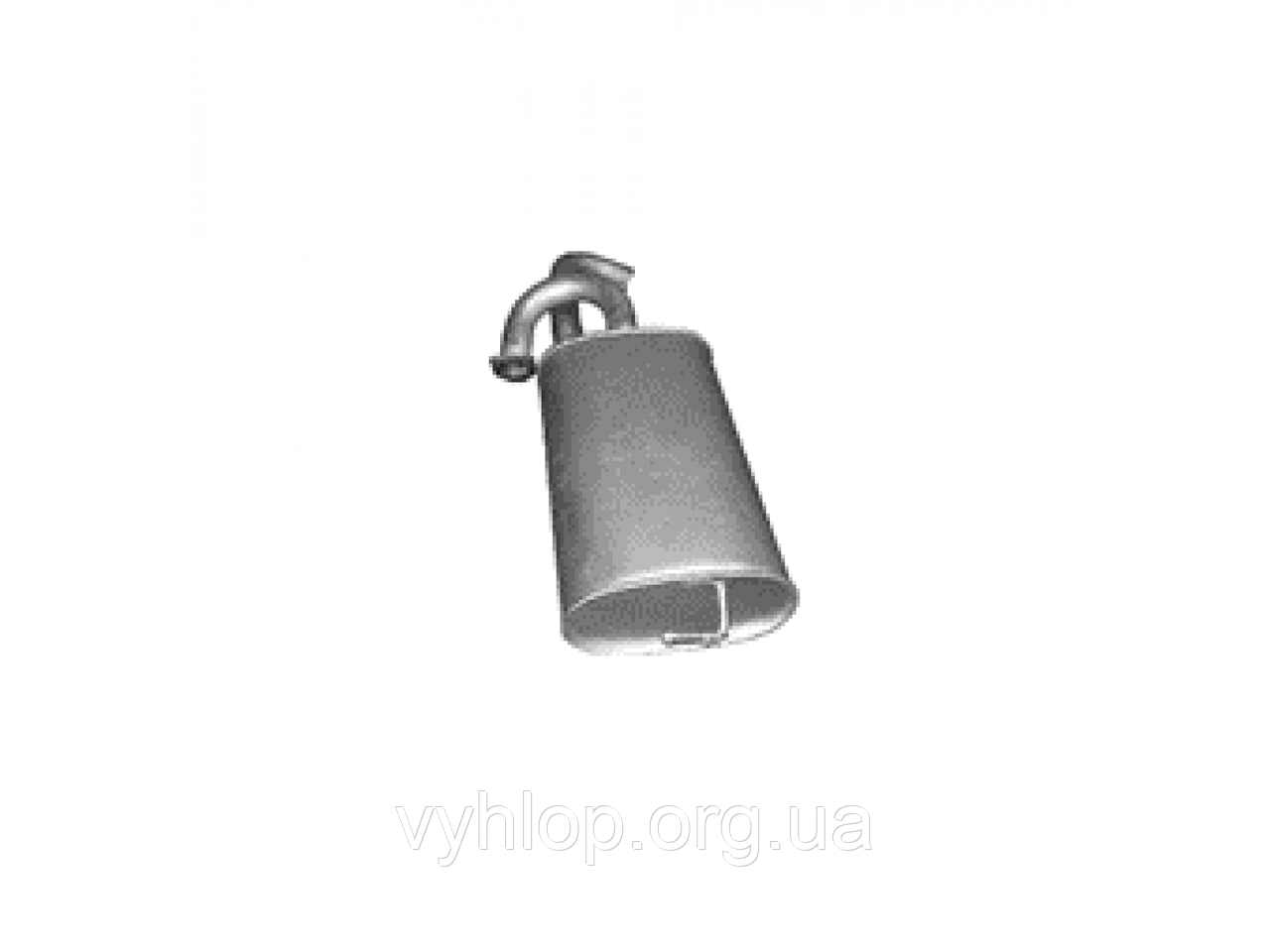 Глушитель Ситроен С4 (Citroen C4) Aircross 1.6 HDi (04.40) Polmostrow