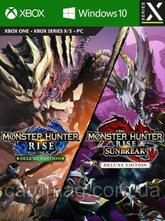 Monster Hunter Rise + Sunbreak | Deluxe Edition (Xbox Series X/S, Windows 10) - Xbox Live Key - GLOBAL