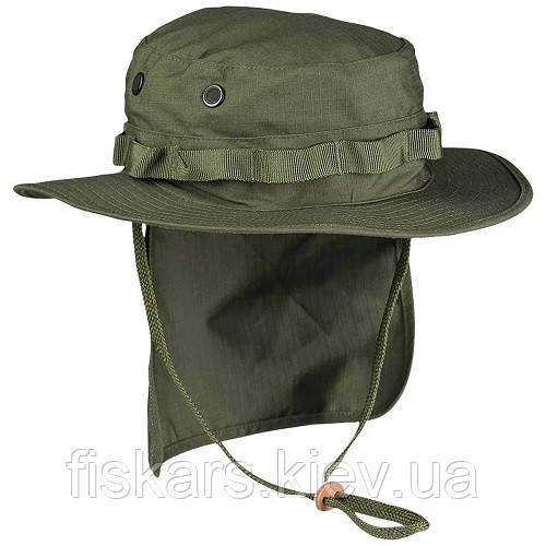 Панама із захистом шиї Mil-Tec British Ripstop Olive Drab (12326101)