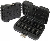 Ударные Головки 1/2" M10-M24 мм Набор 13 шт YATO (YT-10251)