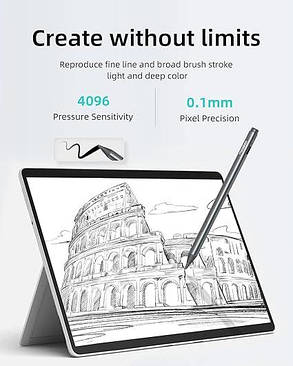 Стилус Metapen M2 для Surface (Premium, 4096 Finest Control, Eraser End), фото 4