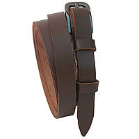 Ремінь жіночий шкіряний коньяк, Вознесенськ (RWK0142-15)