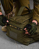 Баул/сумка олива 100л кордюру ВТ2002, фото 4