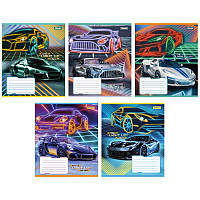 Зошит 1 Вересня Lights up 24 аркуші лінія мікс дизайнів (767031)