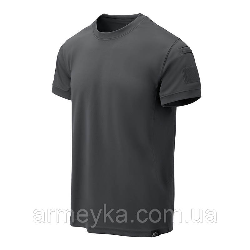 Футболка tactical t-shirt topcool lite сірий поліестер Helikon-Tex® L/Regular, 52-54