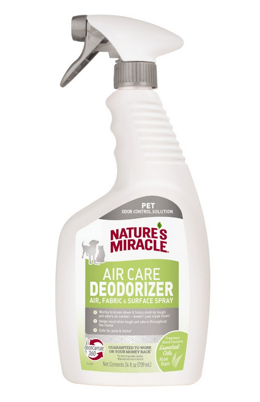 Nature's Miracle Aloe Rain спрей-нейтралізатор різких запахів домашніх тварин 709 мл