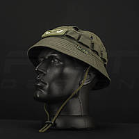 Панама тактична Ріп - стоп велкро з фіксатором Хакі