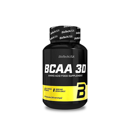BCAA 3D BioTech USA 90 Caps, фото 1