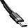 Кабель Baseus Cafule Type-C - Type-C 100W/1m (CATKLF-DLG1) (Black-Grey), фото 5